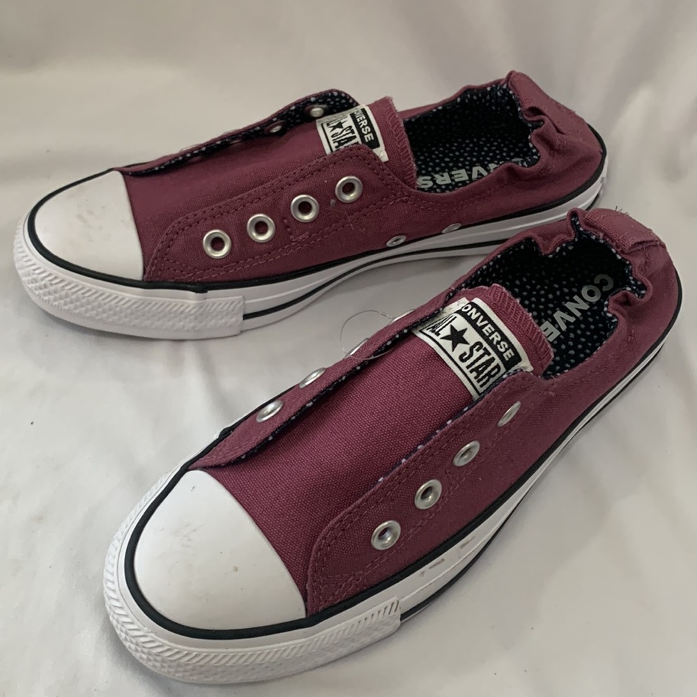 CONVERSE CTAS Shoreline Shadow Berry Slip On Sneakers